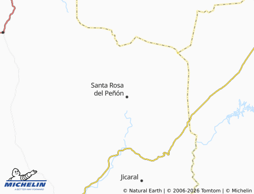 Mappa MICHELIN Santa Rosa del Peñón - ViaMichelin