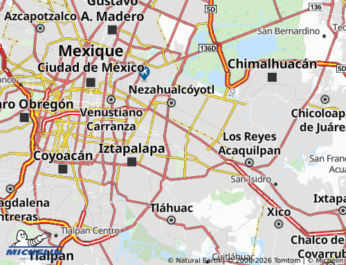 Mapa MICHELIN Reforma Educativa - ViaMichelin
