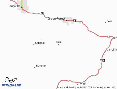 Mappa MICHELIN Rule - ViaMichelin