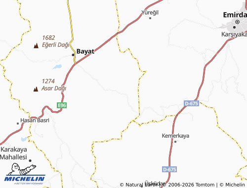 Mappa MICHELIN Derbent - ViaMichelin
