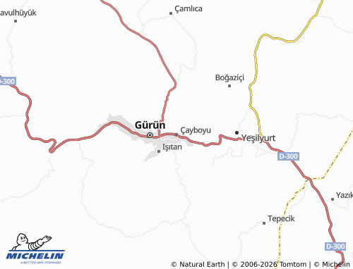 Mappa MICHELIN Çayboyu - ViaMichelin
