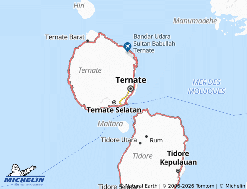 MICHELIN Jati map - ViaMichelin