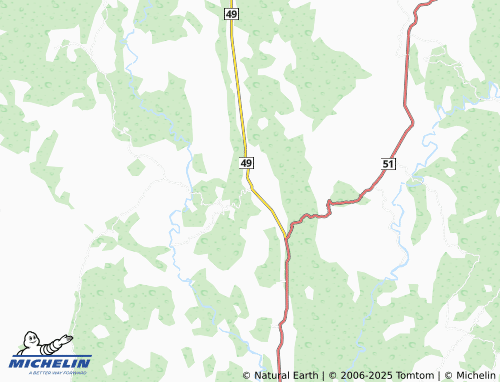 MICHELIN Linda Vista map - ViaMichelin