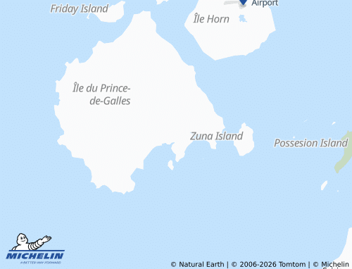 Mapa MICHELIN Prince of Wales - ViaMichelin