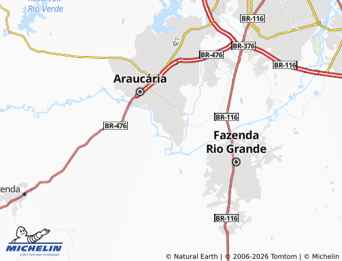 Mappa MICHELIN Campina da Barra - ViaMichelin