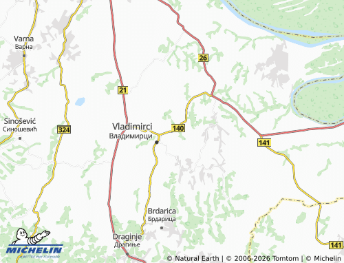 Carte MICHELIN Bobovik - ViaMichelin