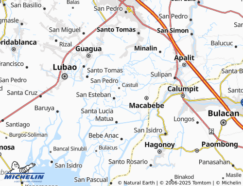 MICHELIN Mataguiti map - ViaMichelin