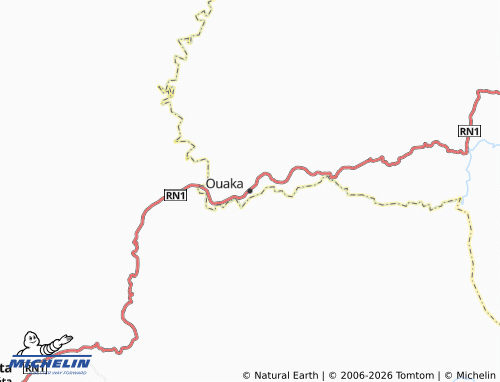 Carte MICHELIN Ouaka - ViaMichelin