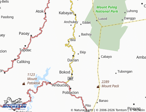 Mapa MICHELIN Daclan - ViaMichelin