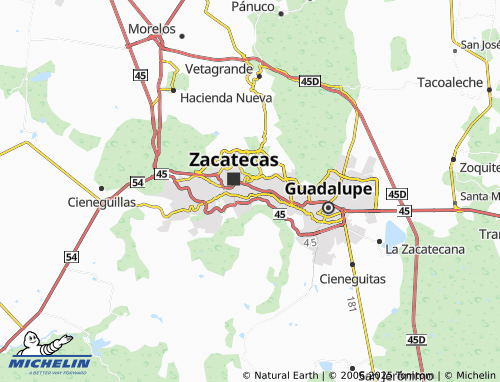 Mapa MICHELIN Las Cumbres - ViaMichelin