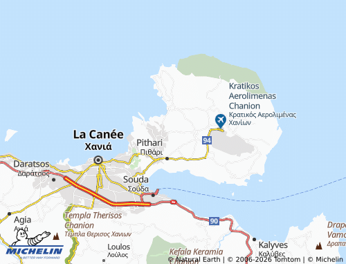 MICHELIN Kampani map - ViaMichelin