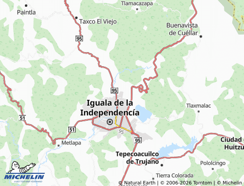 Kaart MICHELIN Loma Campestre - ViaMichelin