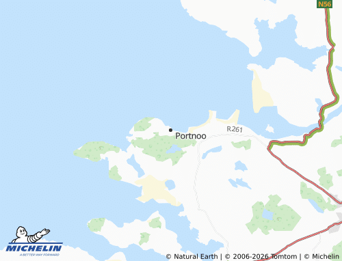 Mappa MICHELIN Portnoo - ViaMichelin