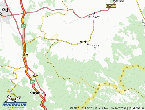 Carte MICHELIN Smirë - ViaMichelin