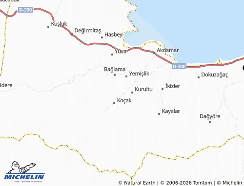 Carte MICHELIN Kazanç - ViaMichelin