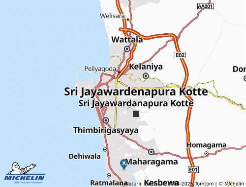 Mappa MICHELIN Gajabapura - ViaMichelin