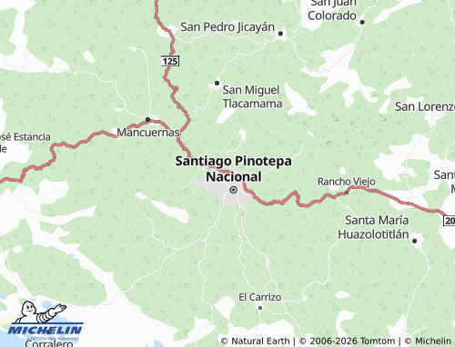 Mapa MICHELIN La Guadalupe - ViaMichelin