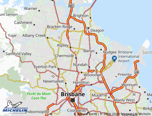 Carte MICHELIN Chermside - ViaMichelin