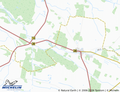 MICHELIN Kroge map - ViaMichelin