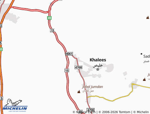 MICHELIN-Landkarte al-Faysaliyyah - ViaMichelin