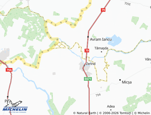 MICHELIN Iermata Neagră map - ViaMichelin