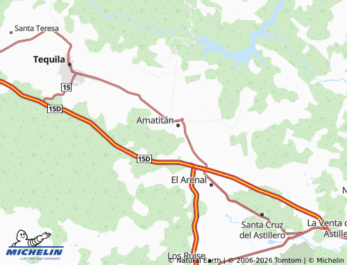 Mapa MICHELIN Lomas de la Cruz - ViaMichelin