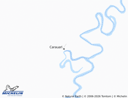 Carte MICHELIN Carauari - ViaMichelin