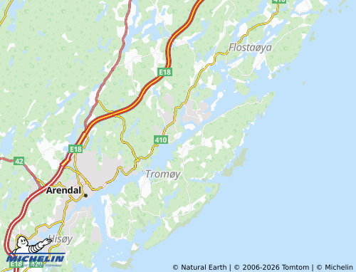 Mappa MICHELIN Skipevik - ViaMichelin