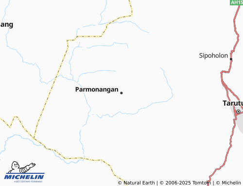 MICHELIN Parmonangan map - ViaMichelin