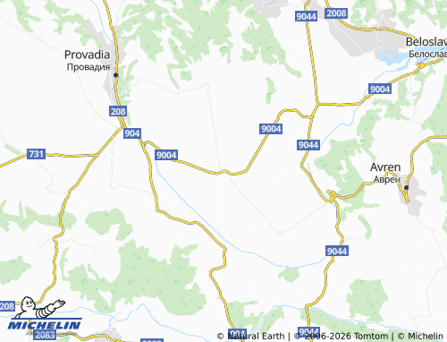 MICHELIN-Landkarte Zhitnitsa - ViaMichelin