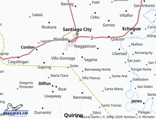 MICHELIN Balintocatoc map - ViaMichelin