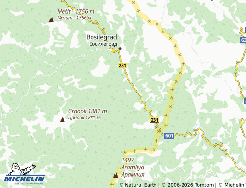 Carte MICHELIN Buceljevo - ViaMichelin