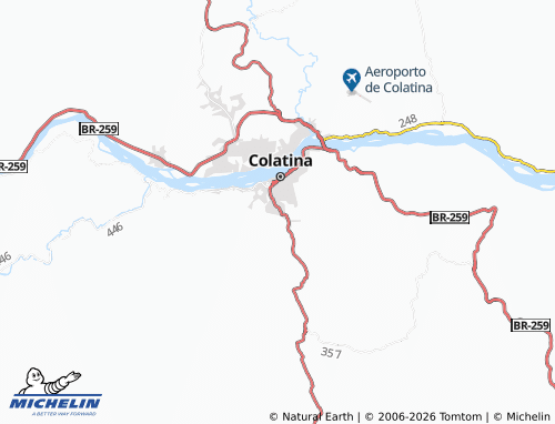 Carte MICHELIN Olívio Zanoteli - ViaMichelin