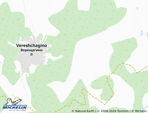 MICHELIN-Landkarte Boroduli - ViaMichelin