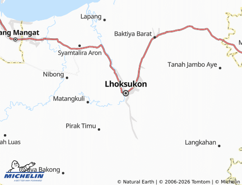 MICHELIN Dayah Lb map - ViaMichelin