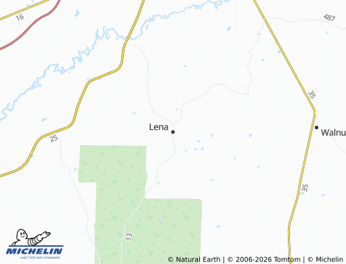 Mapa MICHELIN Lena - ViaMichelin