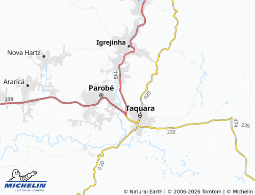 Mapa MICHELIN Eldorado - ViaMichelin