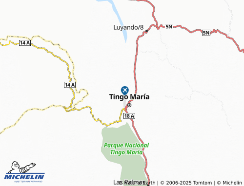 MICHELIN Castillo Grande map - ViaMichelin