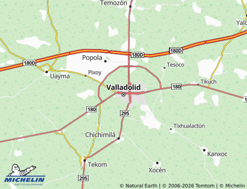 Kaart MICHELIN Valladolid - ViaMichelin
