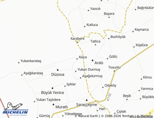 Mappa MICHELIN Alaca - ViaMichelin