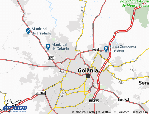 MICHELIN Residencial Guarema map - ViaMichelin