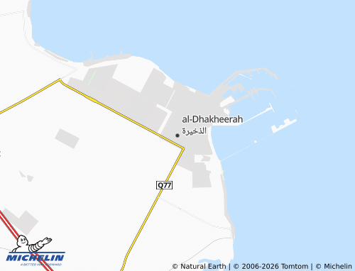 Mappa MICHELIN al-Dhakheerah - ViaMichelin