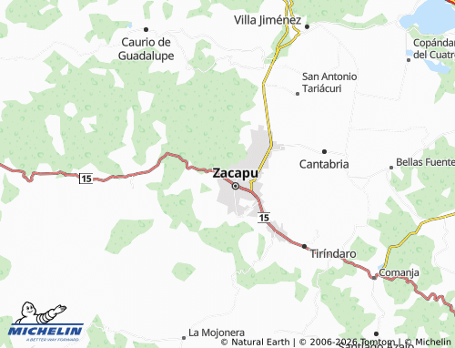 Mapa MICHELIN Los Aguacates - ViaMichelin