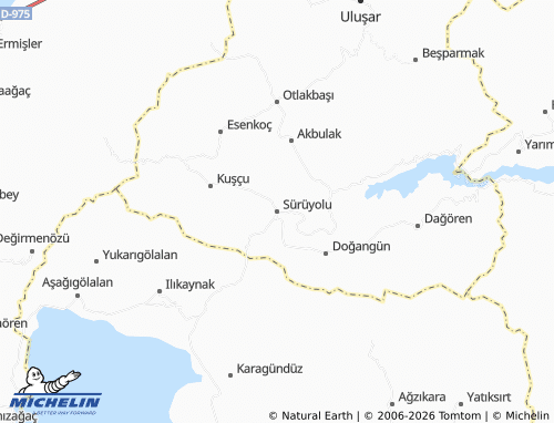 Mappa MICHELIN Sürüyolu - ViaMichelin