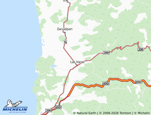 Mappa MICHELIN Localidad Paso de Las Palmas - ViaMichelin