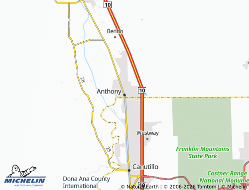 Mappa MICHELIN Anthony - ViaMichelin