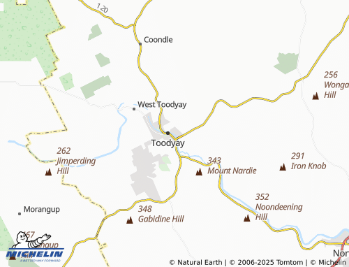 MICHELIN Nunile map - ViaMichelin