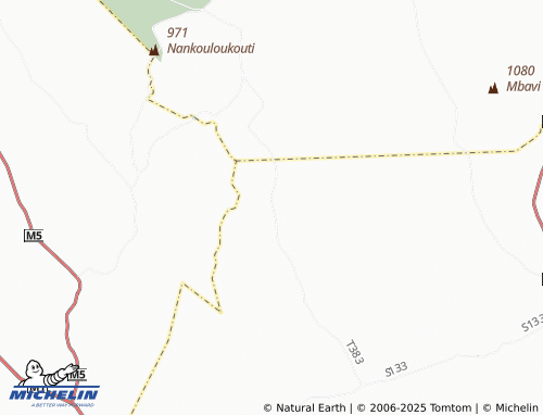 MICHELIN Chelemu map - ViaMichelin