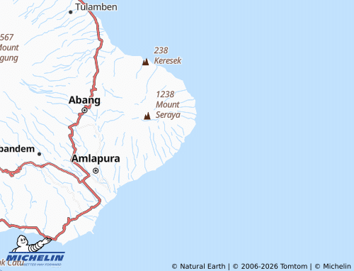 Mappa MICHELIN Seraya Timur - ViaMichelin