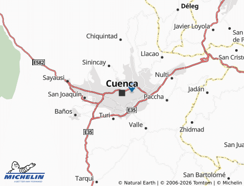 MICHELIN-Landkarte Cuenca - ViaMichelin